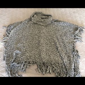 100% acrylic Poncho